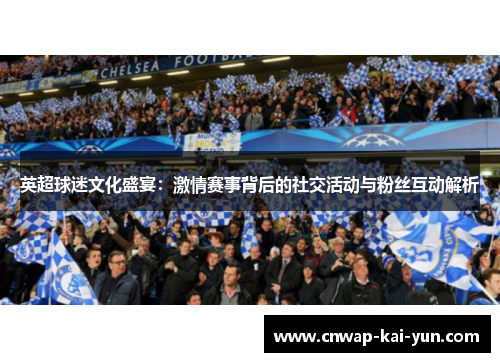 英超球迷文化盛宴:激情赛事背后的社交活动与粉丝互动解析 英超球迷文化盛宴:激情赛事背后的社交活动与粉丝互动解析